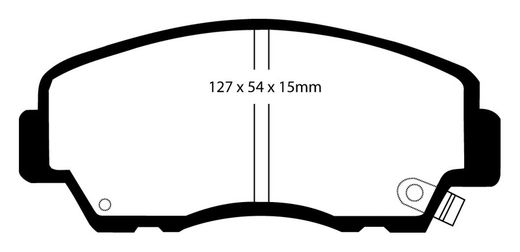 Pastillas de freno ebc DP71708