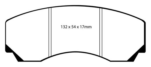 Pastillas de freno ebc DP71708