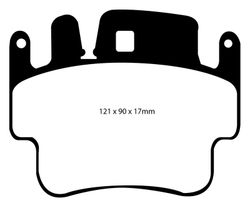 Pastillas de freno ebc DP71708