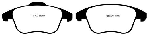 Pastillas de freno ebc DP71708