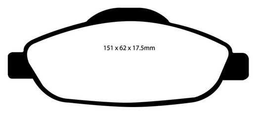 Pastillas de freno ebc DP71708