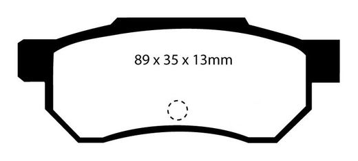 Pastillas de freno ebc DP71708