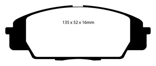 Pastillas de freno ebc DP71708