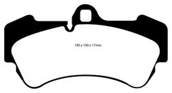 Pastillas de freno ebc DP71708