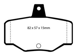 Pastillas de freno ebc DP71708