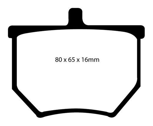 Pastillas de freno ebc DP71708