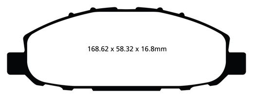 Pastillas de freno ebc DP71708