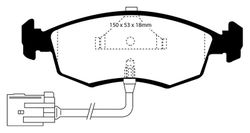 Pastillas de freno ebc DP71708