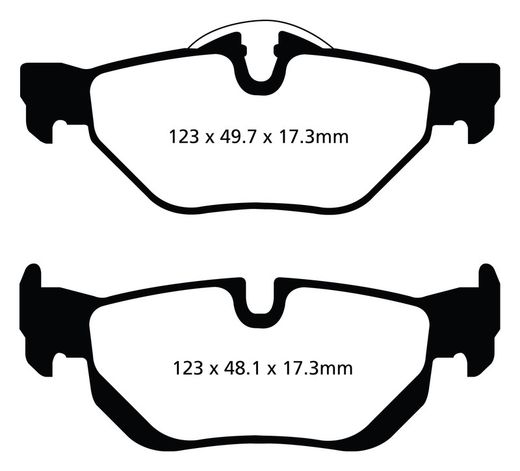 Pastillas de freno ebc DP71708