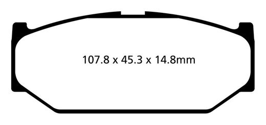 Pastillas de freno ebc DP71708