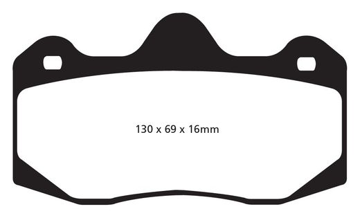 Pastillas de freno ebc DP71708