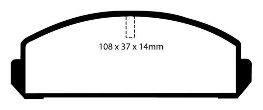 Pastillas de freno ebc DP71708