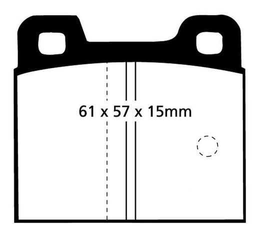 Pastillas de freno ebc DP71708