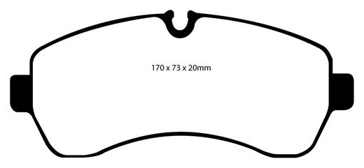 Pastillas de freno ebc DP71708