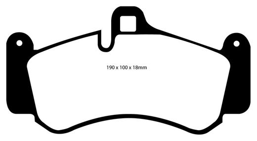 Pastillas de freno ebc DP71708