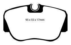 Pastillas de freno ebc DP71708