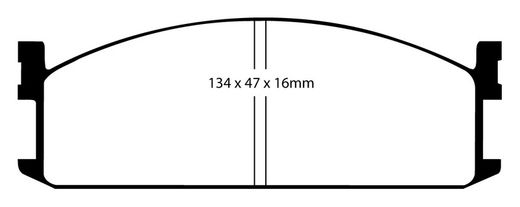 Pastillas de freno ebc DP71708