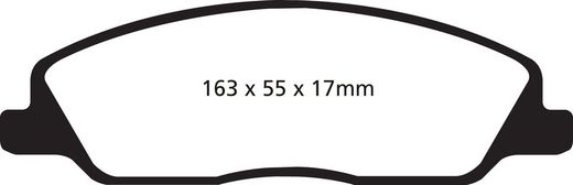 Pastillas de freno ebc DP71708
