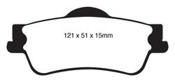 Pastillas de freno ebc DP71708