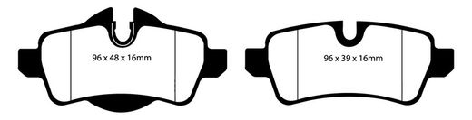 Pastillas de freno ebc DP71708