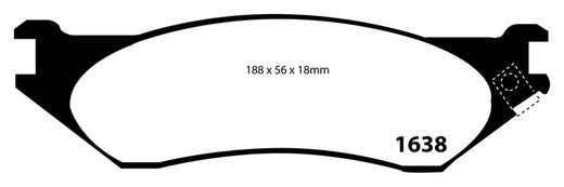 Pastillas de freno ebc DP71708