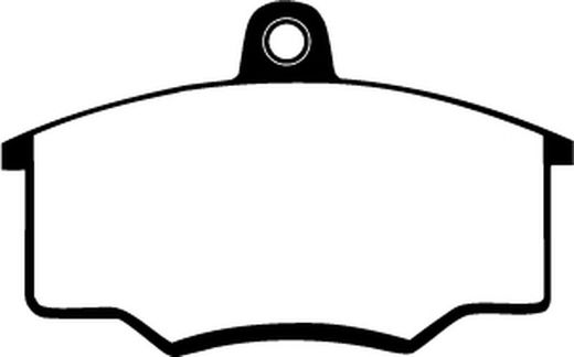 Pastillas de freno ebc DP71708