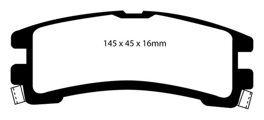 Pastillas de freno ebc DP71708