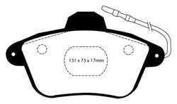 Pastillas de freno ebc DP71708