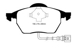 Pastillas de freno ebc DP71708