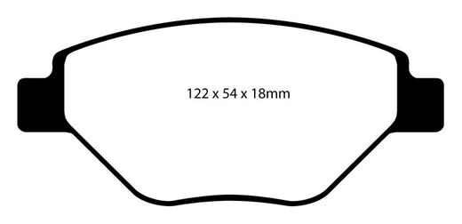 Pastillas de freno ebc DP71708