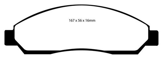 Pastillas de freno ebc DP71708