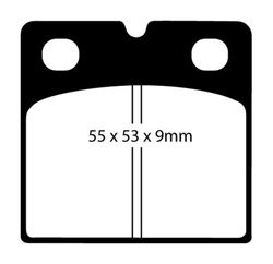 Pastillas de freno ebc DP71708