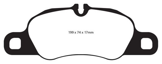 Pastillas de freno ebc DP71708