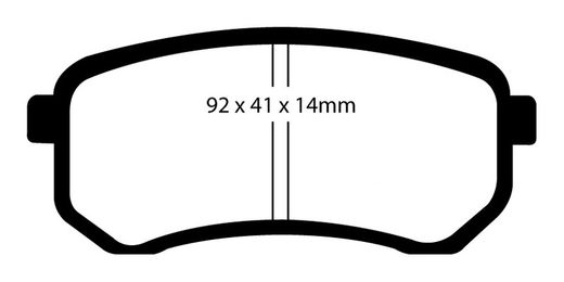 Pastillas de freno ebc DP71708