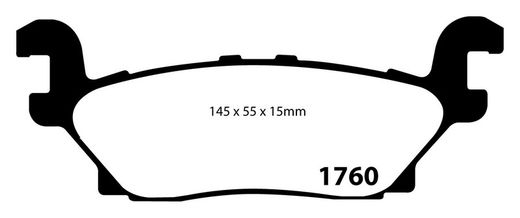 Pastillas de freno ebc DP71708