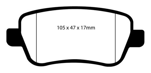 Pastillas de freno ebc DP71708