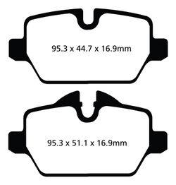Pastillas de freno ebc DP71708