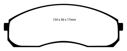 Pastillas de freno ebc DP71708