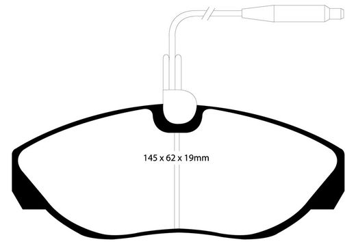Pastillas de freno ebc DP71708
