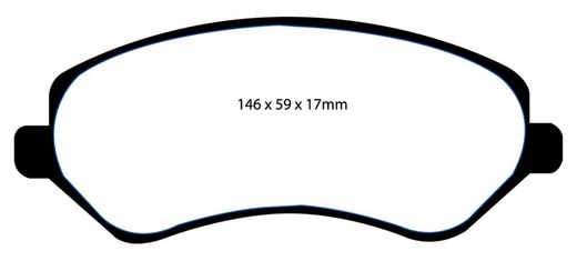 Pastillas de freno ebc DP71708