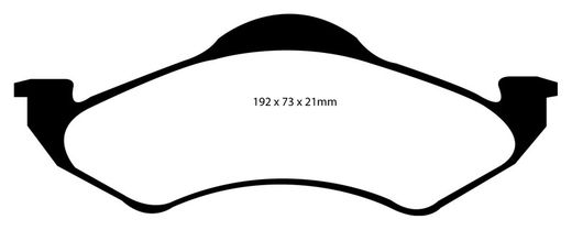 Pastillas de freno ebc DP71708