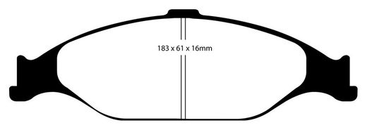 Pastillas de freno ebc DP71708