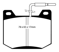 Disques de frein Ebc BSD7255