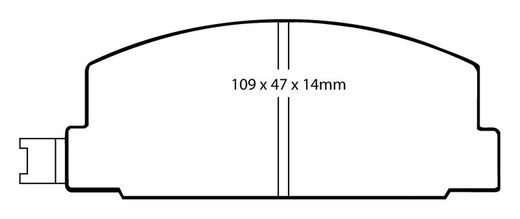 Disques de frein Ebc BSD7255