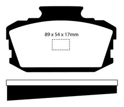 Disques de frein Ebc BSD7255