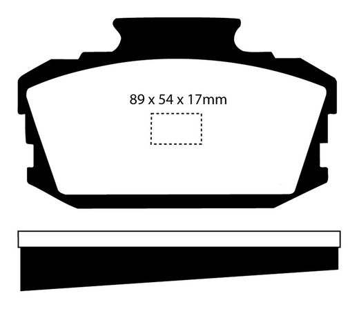 Disques de frein Ebc BSD7255