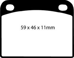 Disques de frein Ebc BSD7255