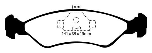 Disques de frein Ebc BSD7255