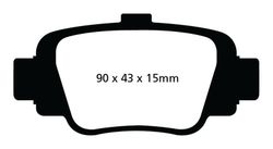 Disques de frein Ebc BSD7255