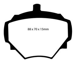 Disques de frein Ebc BSD7255